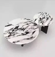 Organizer Black Coffee Tables Modern Design Italian Round Coffee Tables Minimalist Nordic Mesitas De Noche Home Accessories