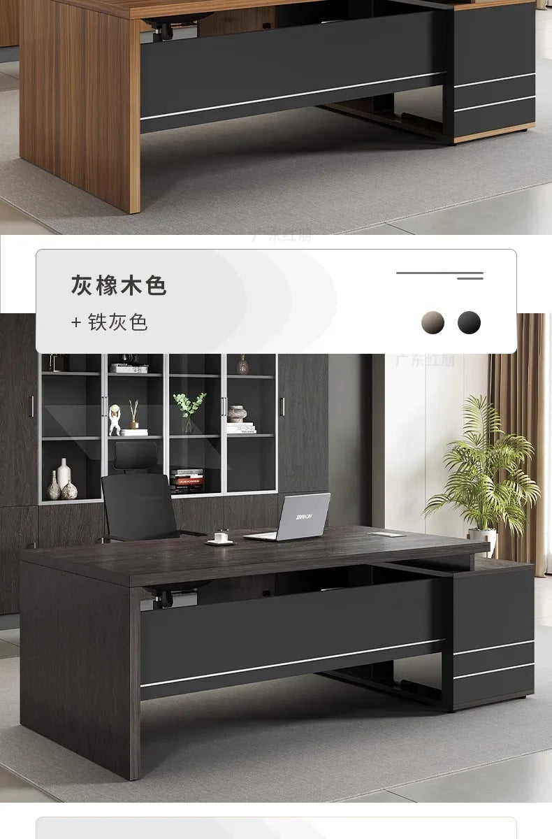 Irregular European Office Desk Lounge Creative Aesthetic Modern Designer Safe Office Desk Shelves Mesa Ordenador Home Furniture