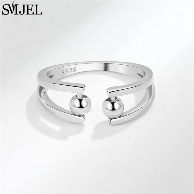 Ethnic Fashion Daisy Flower Anxiety Ring Adjustable Women Girls Worry Stress Relief Jewelry Spinning Fidget Rings Party Gifts