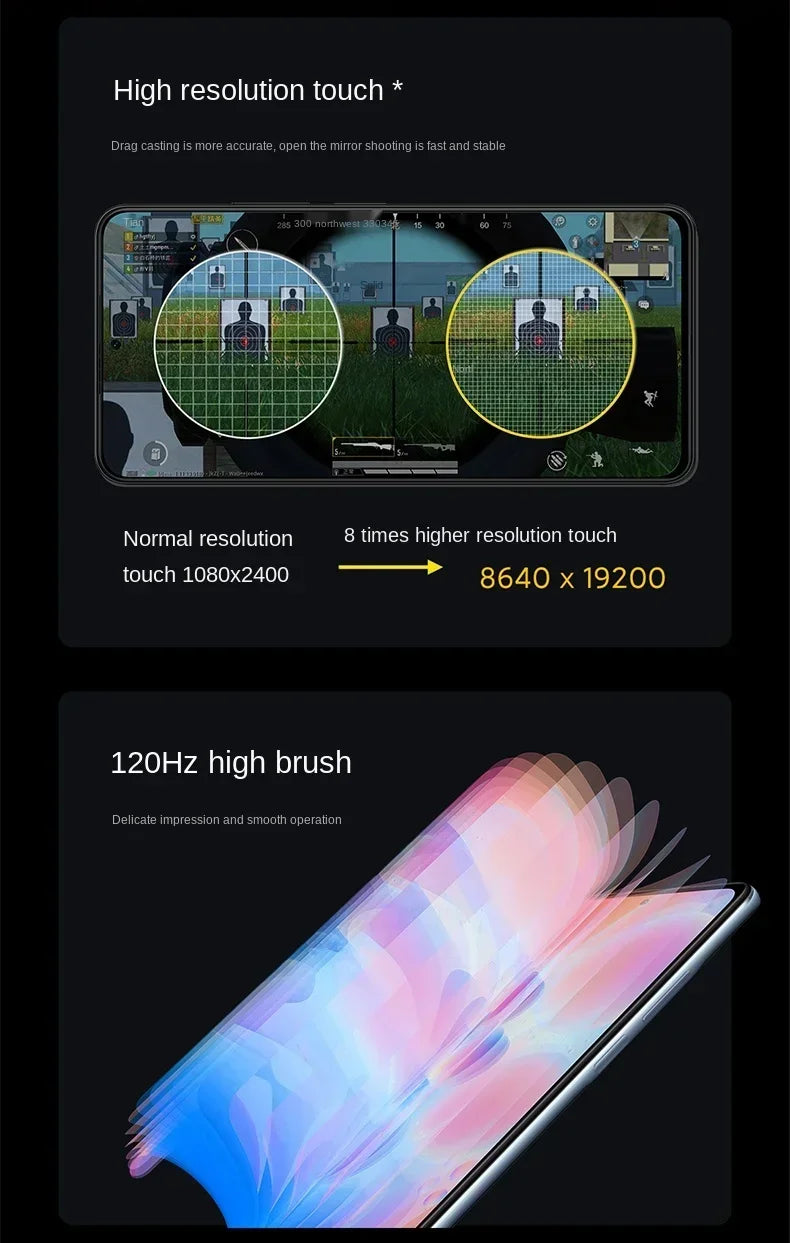 Global firmware Xiaomi Redmi K40 Pro Smartphone Hyper OS 1.0 cecular Snapdragon 888 6.67 inch phone used phones no charger
