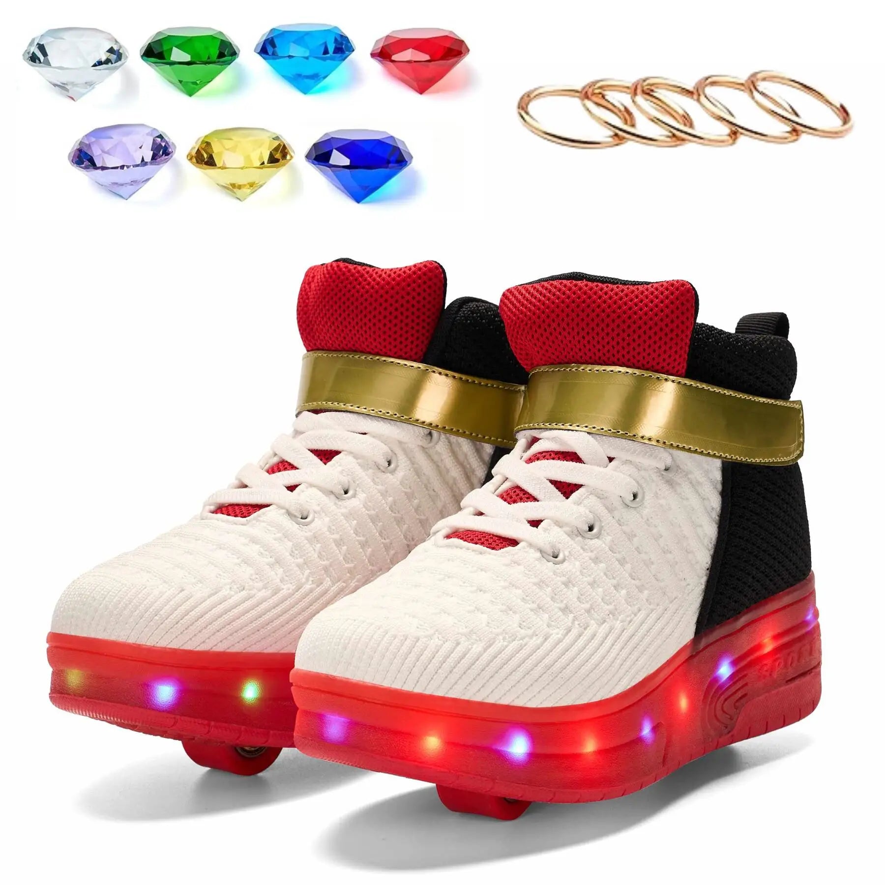 Shadow The Hedgehog Shoes Shadow Roller Skate Sonic Shoes For Boys Girls Kids