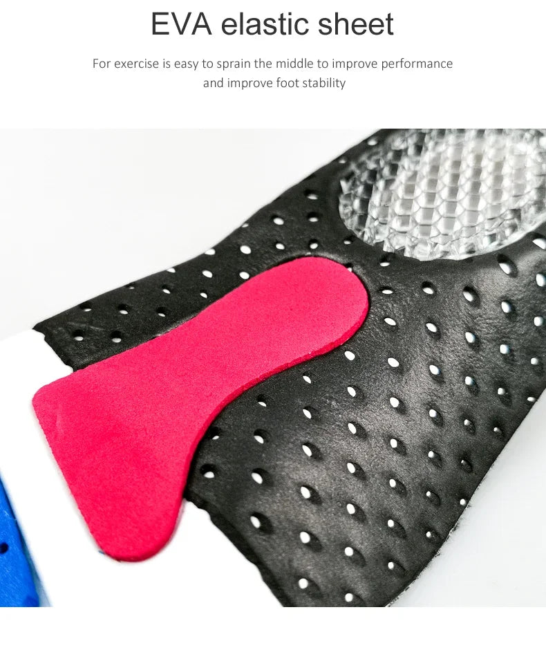 Shock-absorbing sports insole men and women arch support Orthopedic insoles Breathable comfortable running Shoe Pads 2Pcs/4Pcs