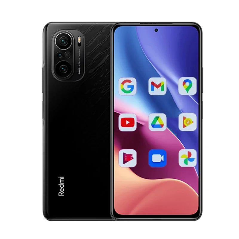 Global firmware Xiaomi Redmi K40 Pro Smartphone Hyper OS 1.0 cecular Snapdragon 888 6.67 inch phone used phones no charger