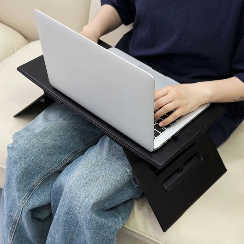 45*25*1.56cm Foldable Laptop Work Table Mini Portable Notebook Computer Holder Car Living Room Sofa Bed Working Reading TV Plays