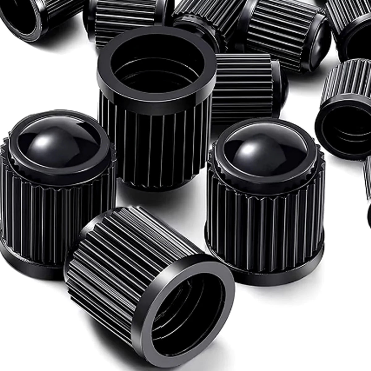 10/20/50/100pcs universal cover tire rim stem cover dustproof decoration motorcycle bicycle car valve cover