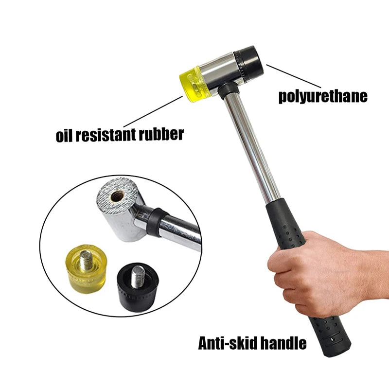 Car Dent Hammer Repair Dings Paintless Dent Repair Tap Down Pen Hail Dent Removal Tool Kit Car Body Flattening Pen