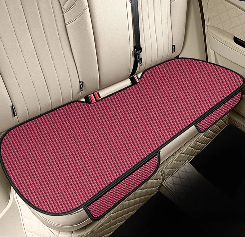 Breathable Ice Silk Car Seat Cushion Non-slip and Wear-resistant  Car Seat Cover, Square / Long / 3-Piece Set Available