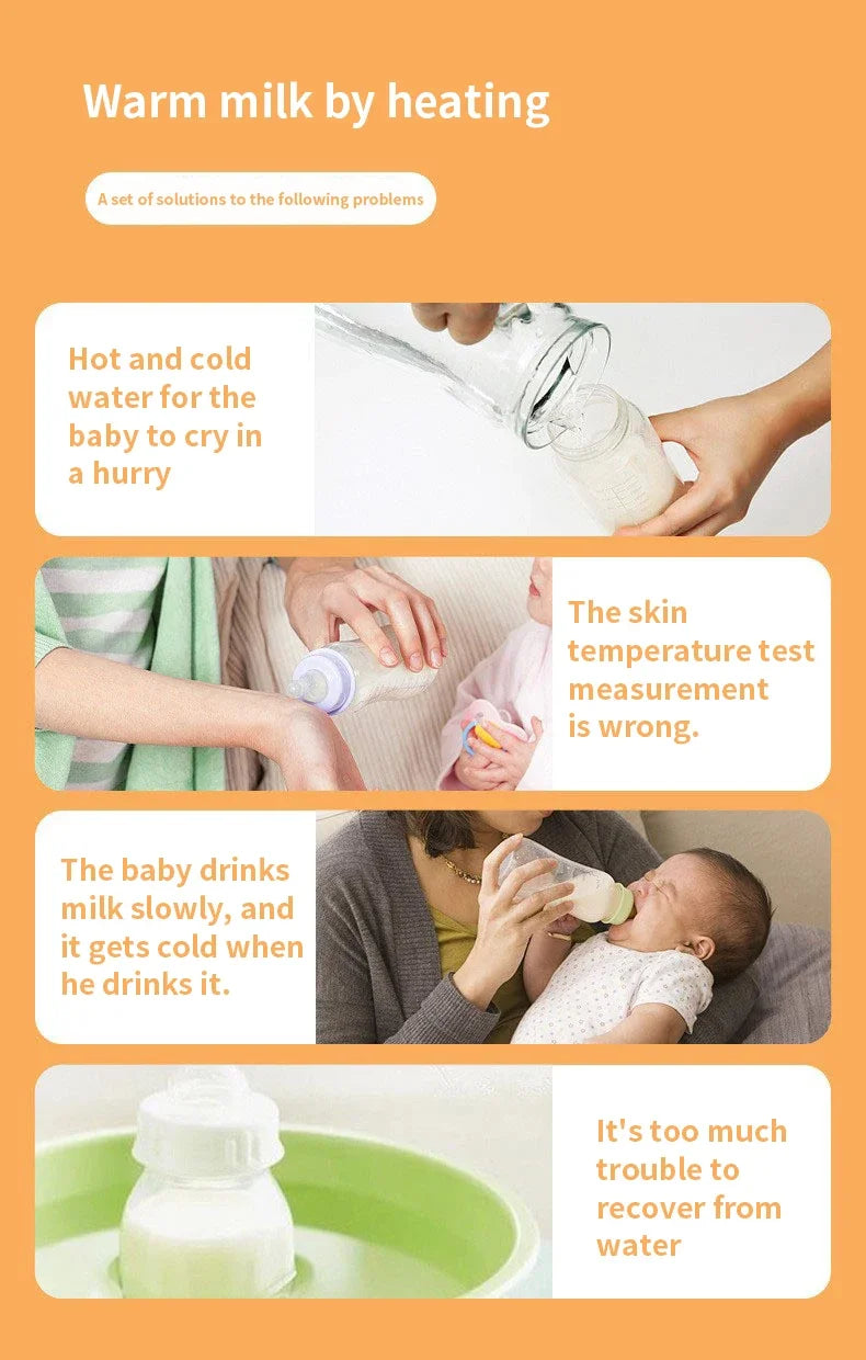 USB Milk Water Warmer Travel Stroller Insulated Bag Baby Nursing Bottle Heater Newborn Infant Portable Bottle Feeding Warmers