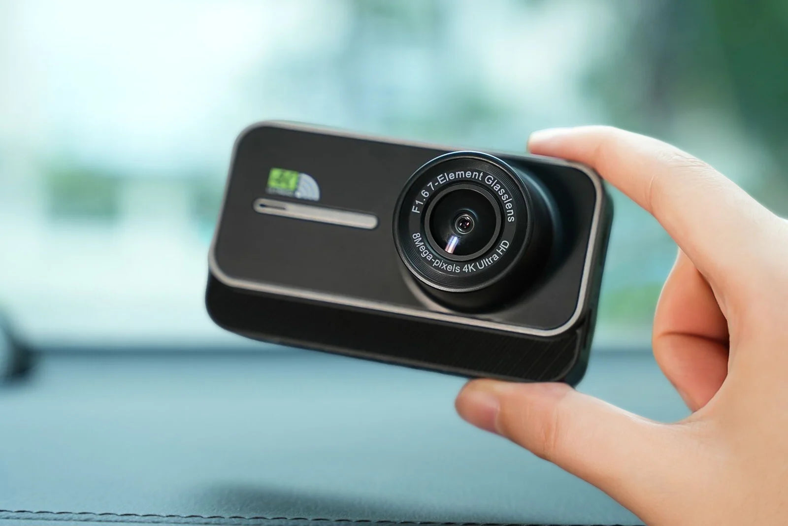 4K Dash Cam for Cars Car Camera Dash Cam WIFI Camera for Car Front and Rear Dash Camera Black Box 24H Parking Mode Recorder
