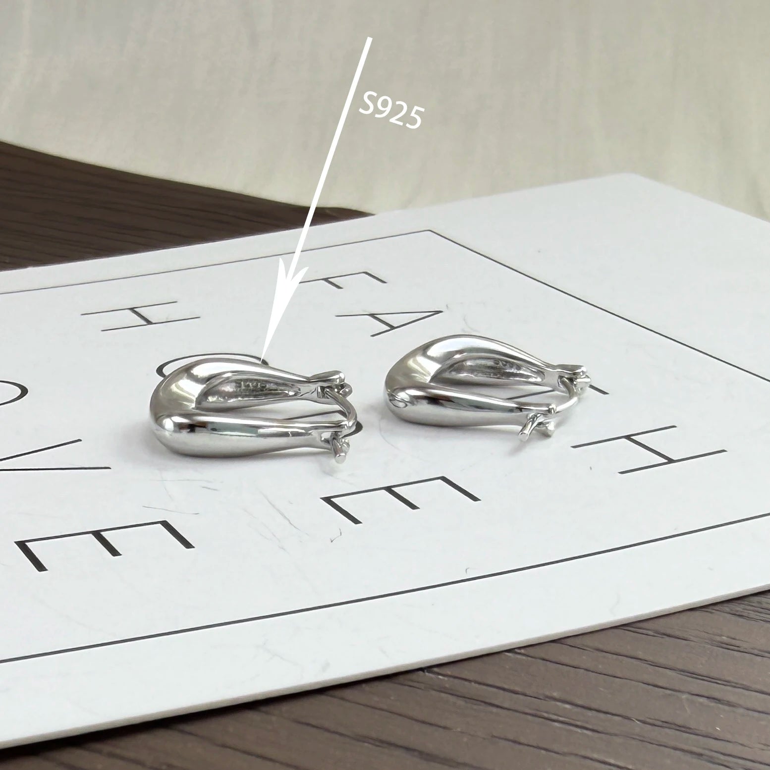 925 Sterling Silver Earrings for Women Ear Hoop Versatile Sweet Girl Fashion Jewery New Year Gifts Accessories
