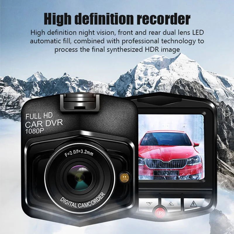 1080P Car DVR Dash Cam for Cars Camera HD Video Recorder for Vehicle Dvrs Night Vision Monitor Parking Vehicle Camera