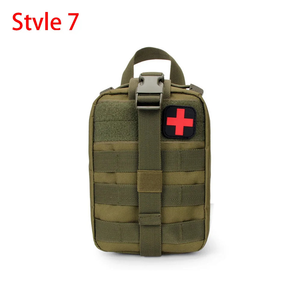 Outdoor Camping Trauma First Aid Kit Multifunctional Equipment Survival Tool Kit Wilderness Survival Emergency Kit