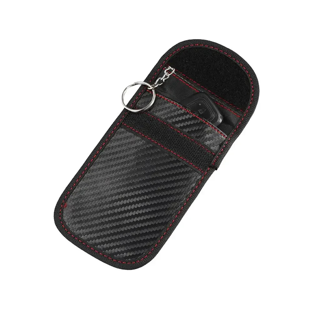 Faraday Cage Car Key Signal Blocker Pouch M7D8 - Secure Storage for Remote Controls