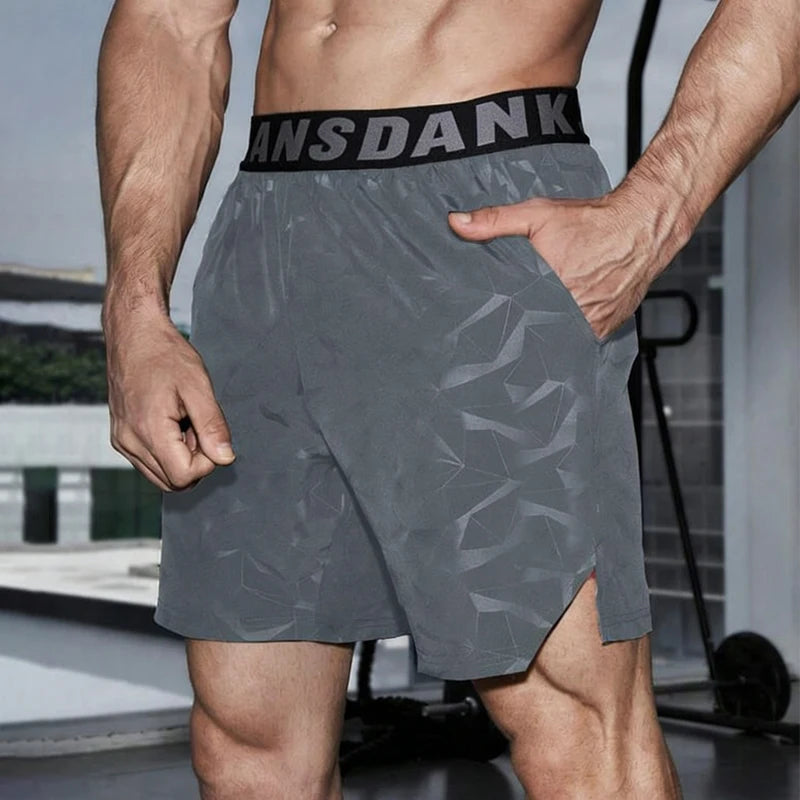 Men Running Shorts Summer Sportswear Male Football Clothing Gym Fitness Tracksuit Jogging Training Shorts Sport Short Pant Men