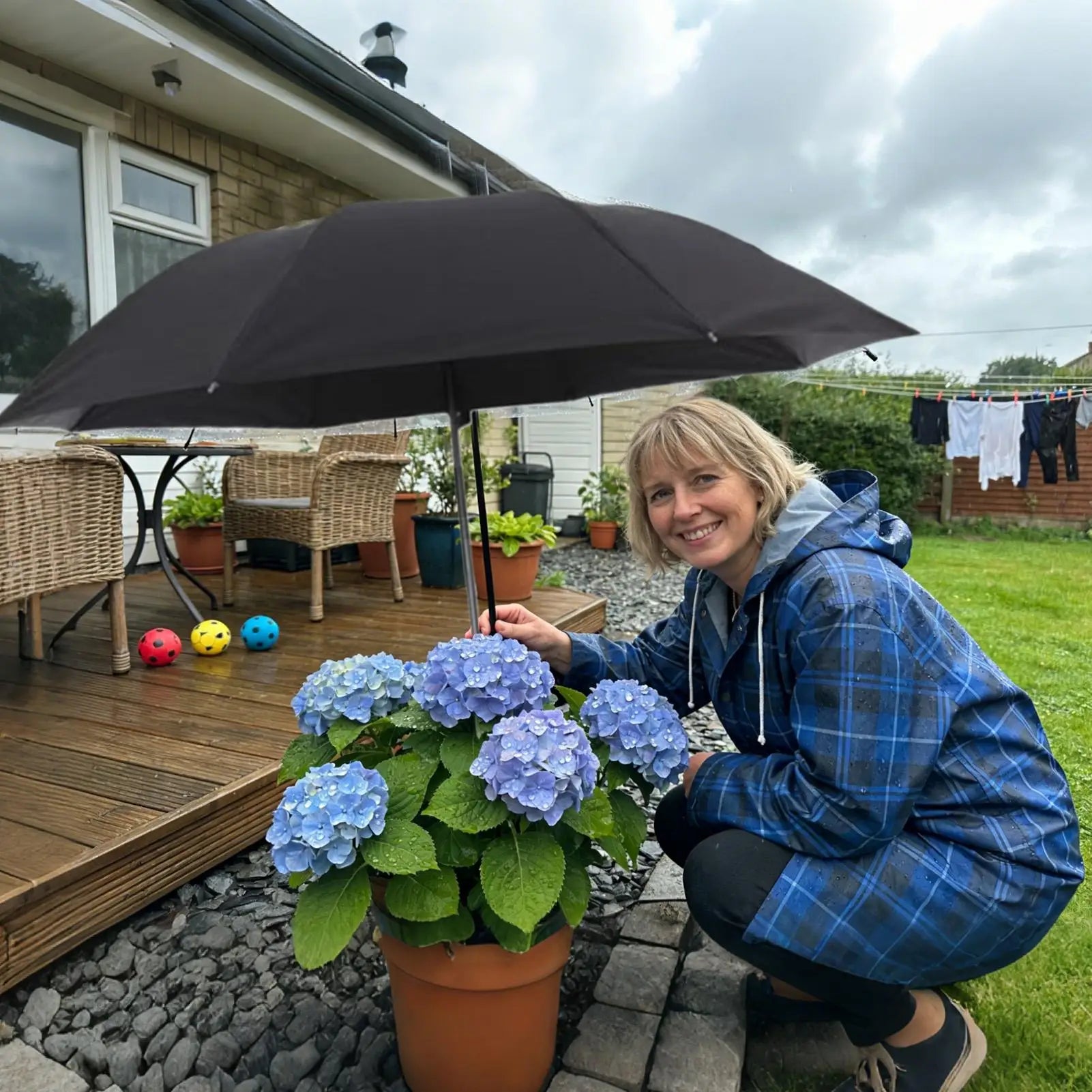 Plant Umbrella Flowers Outdoor Sun Protection Patio Plants Umbrella for Gardeners Outside Yard Patio Porch Backyard Deck Balcony