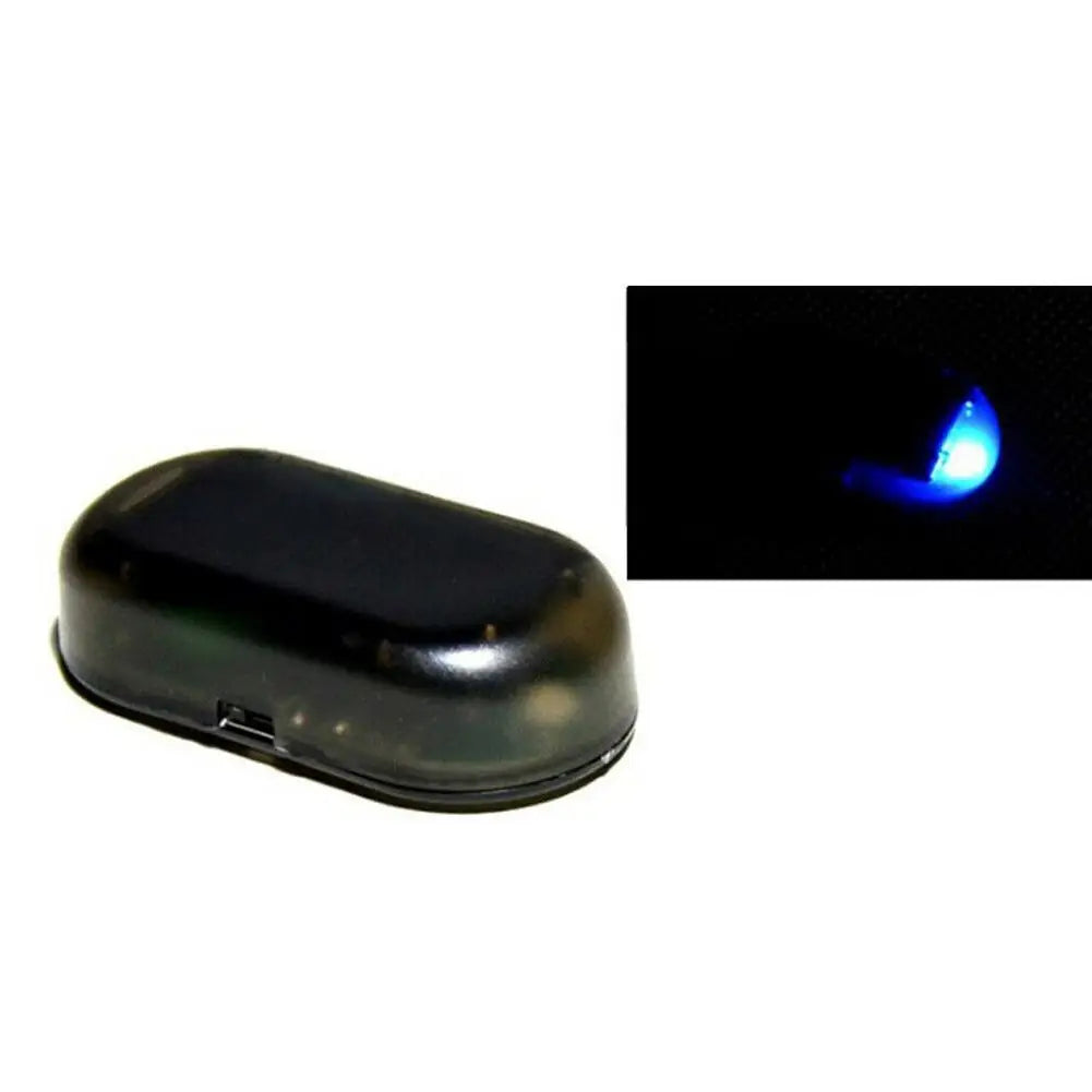 1Pcs Solar Powered Car Fake Security Light Simulated Dummy Alarm Wireless LED Flashing Lamp Anti Theft Warning Caution Light