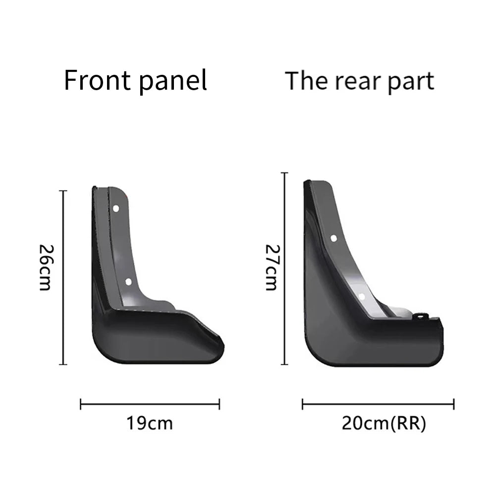 For KIA EV3 Car Tire Fender Flares Car Mudflaps Front Rear Mud Flaps Mudguards Splash Guards Fender Cover Accessories