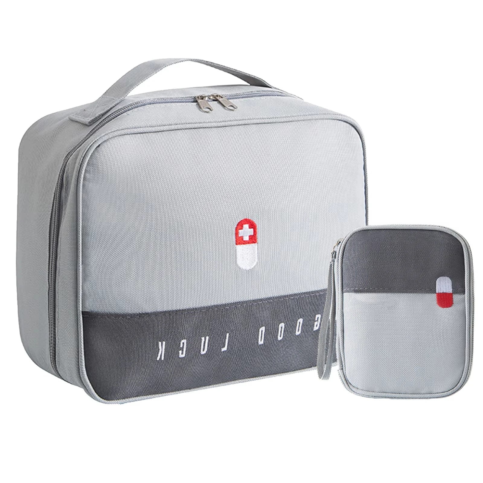 Medical Emergency Kit Portable Medicine Storage Organizers Large Capacity Storage Bag Household Storage Organization