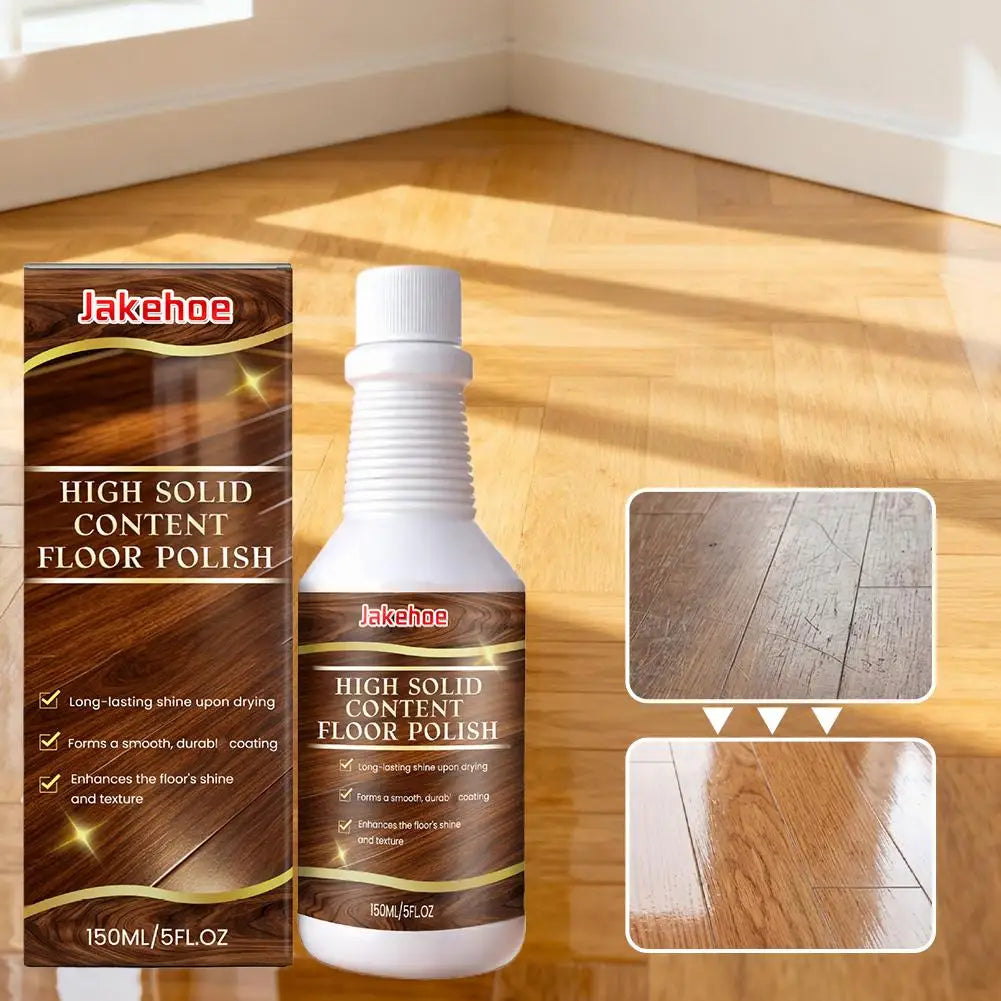150ml Floor Care Agent, Wooden Floor Restorer Scratch Repair, Long-Lasting Gloss Protective Coating for Wood Floors