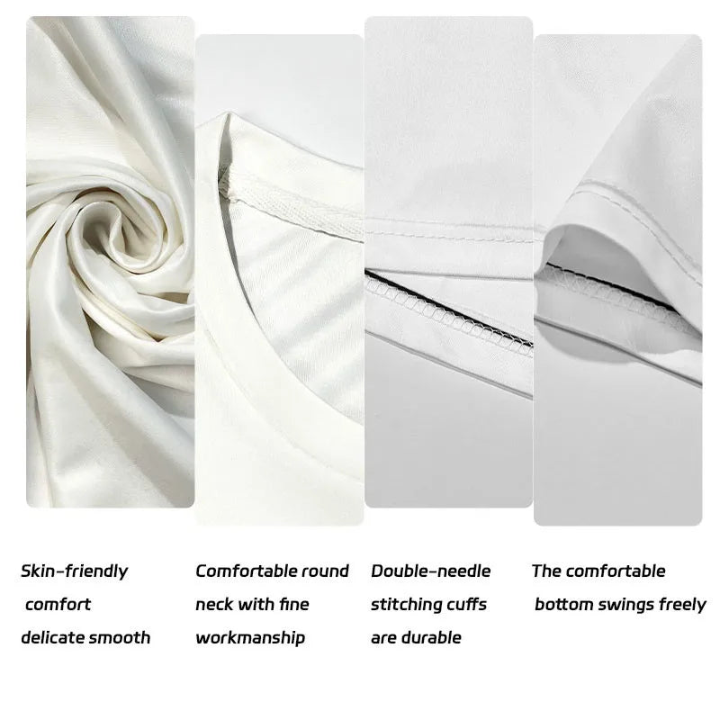 Men's T-shirt High Quality Waging Sweat Tennis Training T-shirt Outdoor Climbing Blazer Summer Breathable Loose Short Sleeve