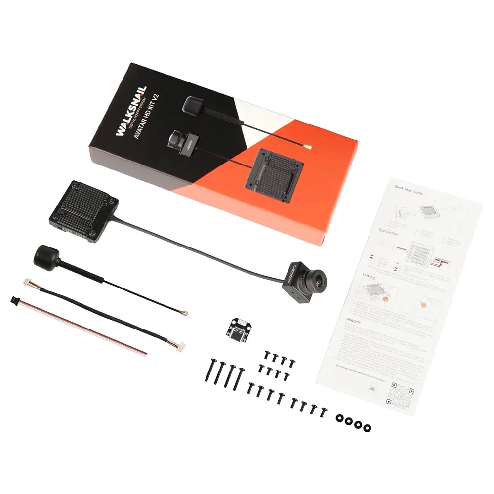 CADDX Walksnail Avatar HD Pro Kit HD Kit V2 With Gyroflow 8G Camera for FPV DJI