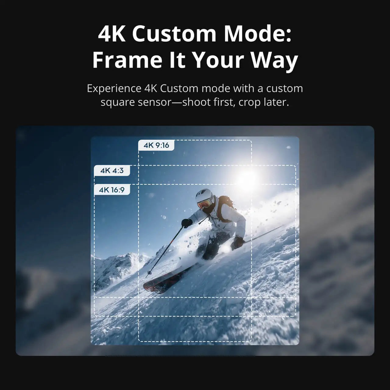 DJI Osmo Action 6 Standard Combo All-In-One Flagship Action Camera 8K Waterproof Action Camera with 1/1.1" Square Sensor Variable Aperture of f/2.0–f/4.0 Rocksteady 3.0 Cold-Resistant 4hrs Battery Built-in 50GB Storage Vlog