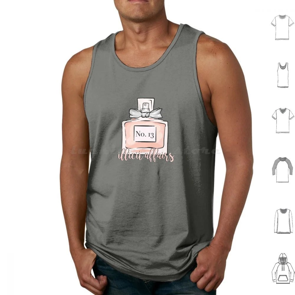Illicit Affairs Perfume Tank Tops Print Cotton Lyrics Quote Quotes Inspirational Script Typography Cute Pretty Love Lovely