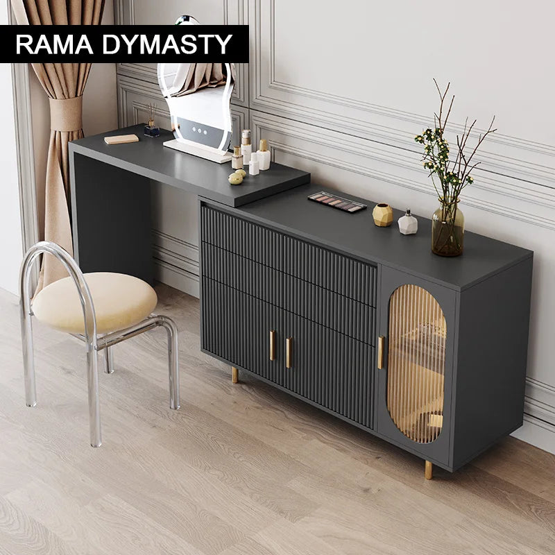 Modern Dresser Bedroom Simple Modern Corner Integrated Dressing Table Small Household Light Luxury Dressing Table