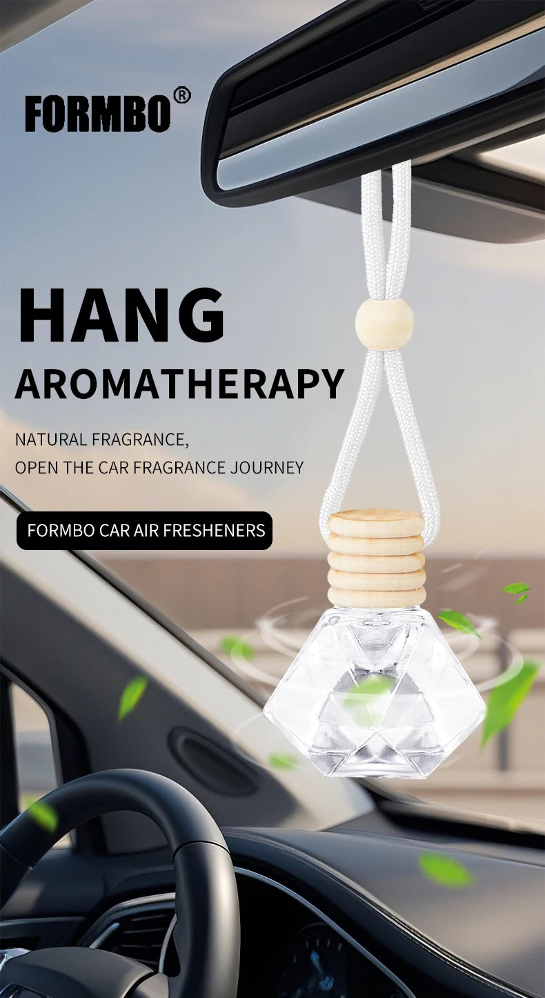 Perfume bottle car perfume, long-term car air freshener, car perfume used for car interior accessories, keep charming and fresh