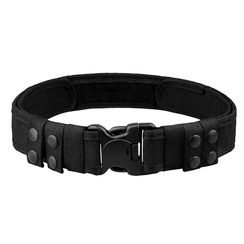 1pc Men's Belt Outdoor Tactical Belt Oxford Cloth Belt Mountaineering Belt Nylon Wide Waist Belt Work Belt Neutral Belts 2024New