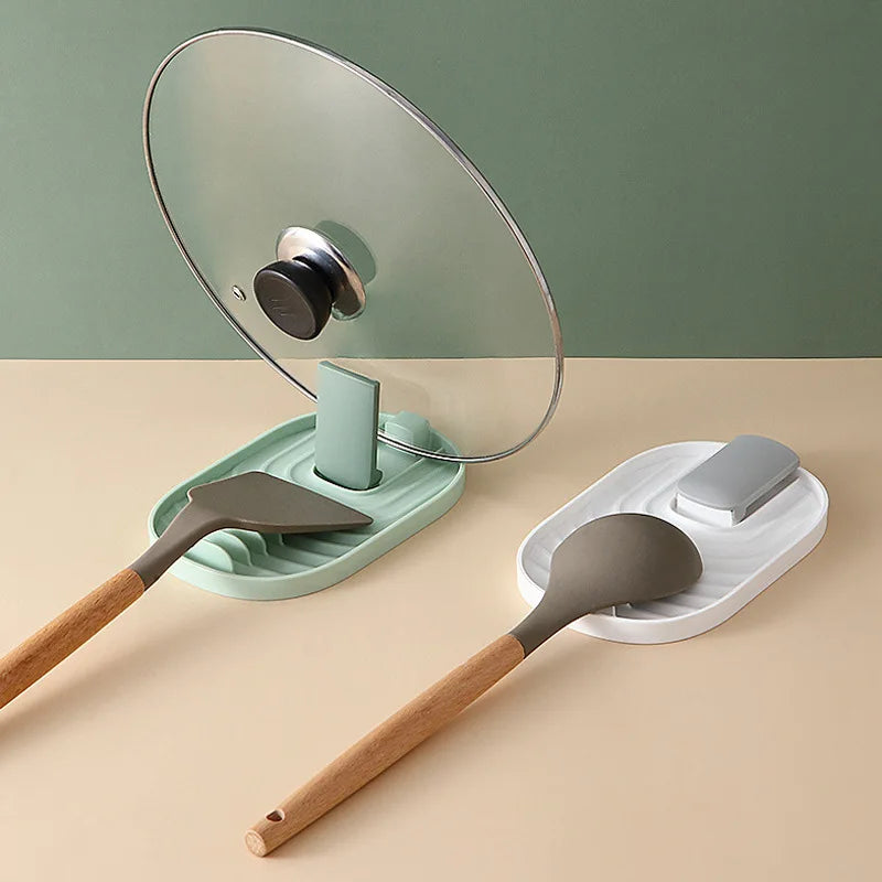 Plastic Spoon Holder Kitchen Cooking Tools Kitchen Spoon Utensil Heat Resistant Storage Shelves Kitchen Accessories