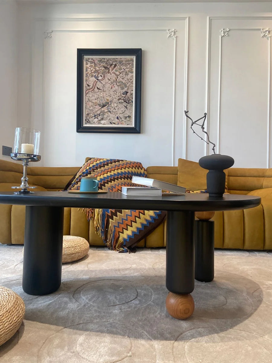 Trendy Aesthetic Coffee Tables Elegant Unique Retro Design Coffee Tables Minimalist Trendy Table Basse Salon Furniture For Home
