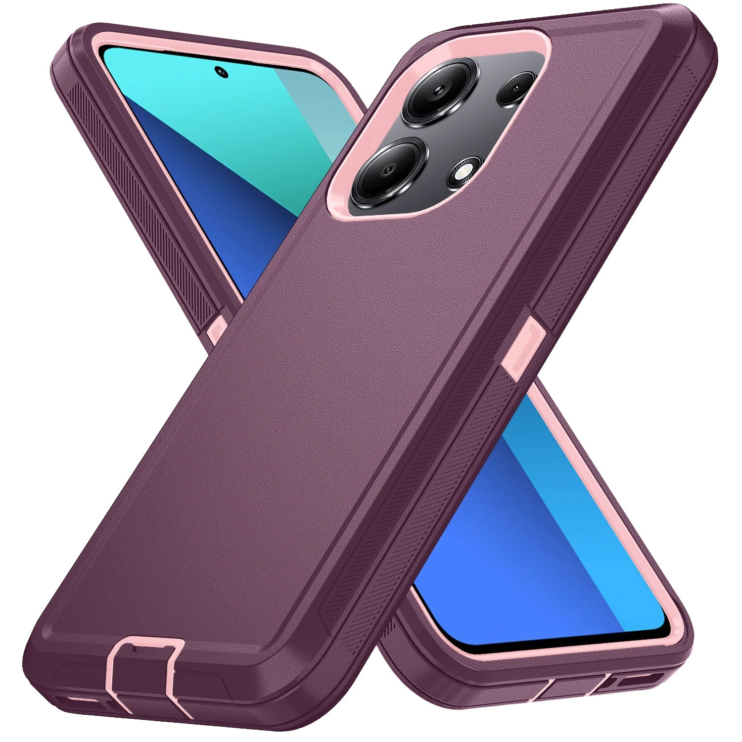 Armor Shockproof Dustproof Case For Xiaomi Poco M6 X6 Pro Redmi Note 12 Anti-Scratch Rugged Protective Cover For Redmi 12 4G