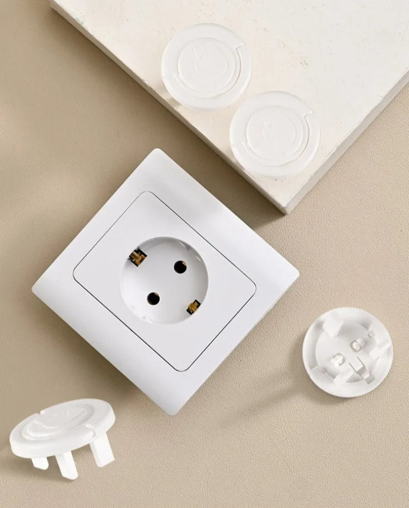 5/10PCS Baby Electrical Safety Socket Protective Cover European Standard Anti-electric Shock Socket Cover Baby Safe Protection