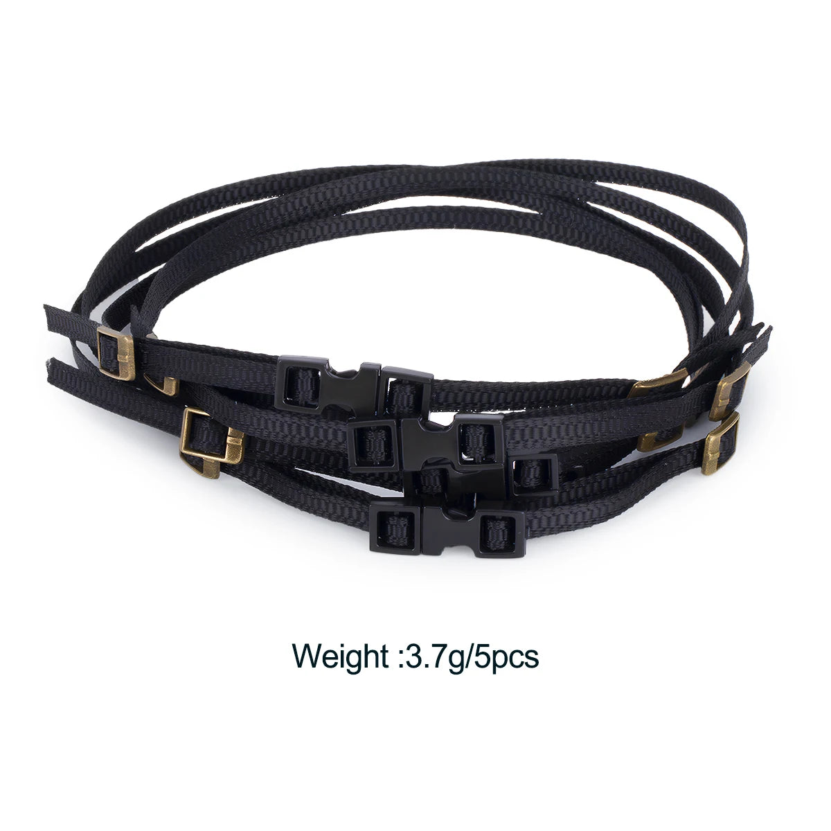 5Pcs Luggage Rope Roof Rack Tie Down Straps for 1/8 1/10 1/18 1/24 RC Crawler SCX10 TRX4 TRX6 YK4102 RGT SCX24 TRX4M Decorate