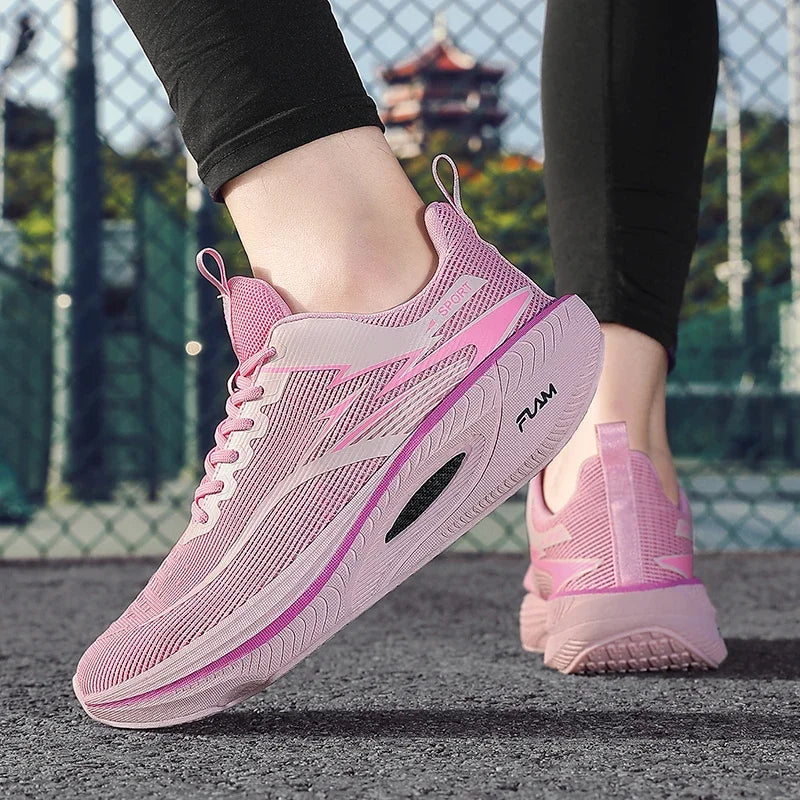 2026Men Casual Sport Shoes Breathable Lightweight Sneakers Outdoor Mesh Black Running Shoes Athletic Jogging WoMen Walking Shoes