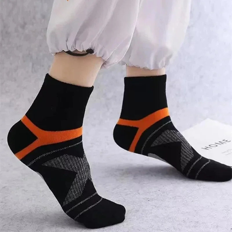1-3 Pairs High Quality Men Socks Black Sports Socks Casual Soft Running Four Season Absorb Sweat Breathable Male Sock