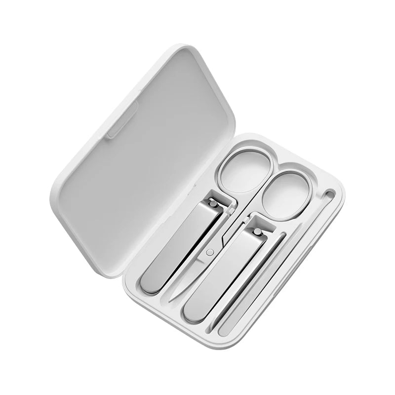 Xiaomi Mijia Nail Clippers Tool Set 5pcs Pedicure Care Clippers Earpick Nail File Professional Beauty Tools Nail Cutter Trimmer