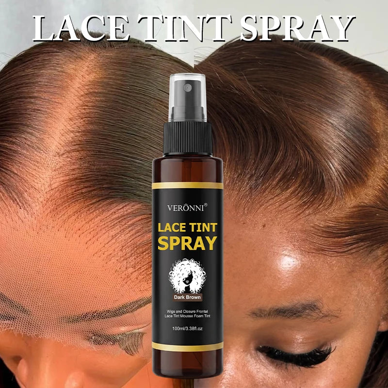 100ml Lace Melting Spray And Holding Spray,Wig Melting Spray Strong Natural Forming Hold Dyed wig care spray For Lace Wigs
