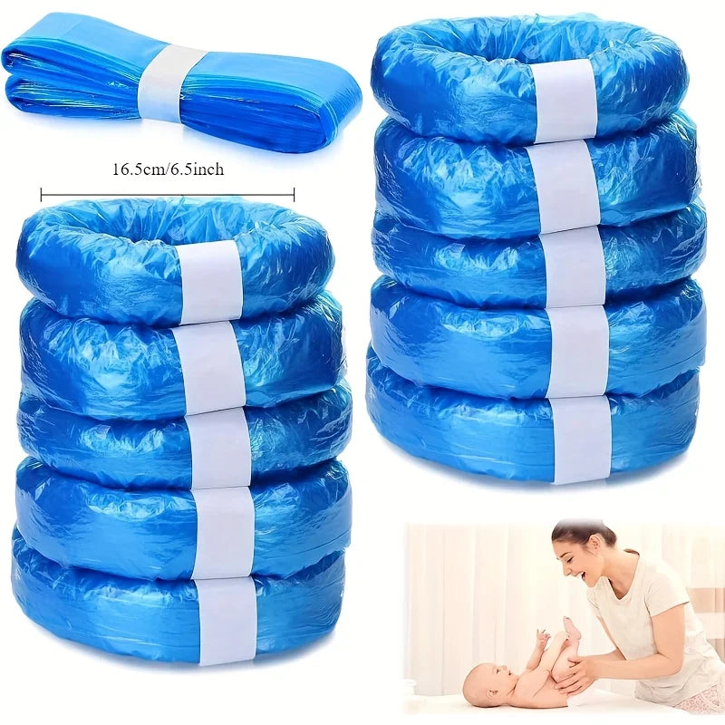 5pcs 22.5m Thickened Deodorizing Diaper Pail Refill Cores for Diapers Pet Waste Universal Fit Tommee Tippee Most Pails