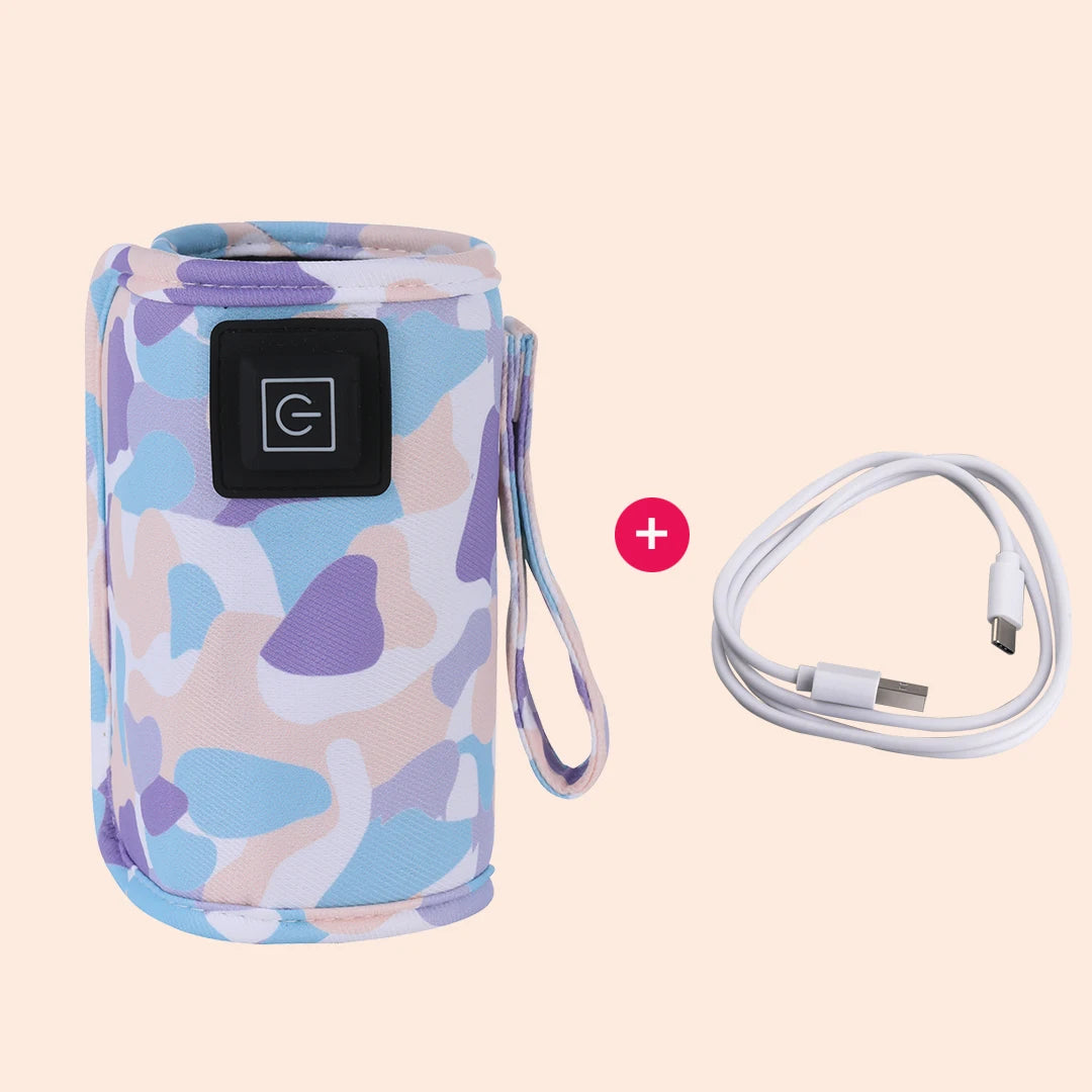USB baby bottle heater, milk heater, baby milk heater thermostat, essential bottle warmer for outdoor use