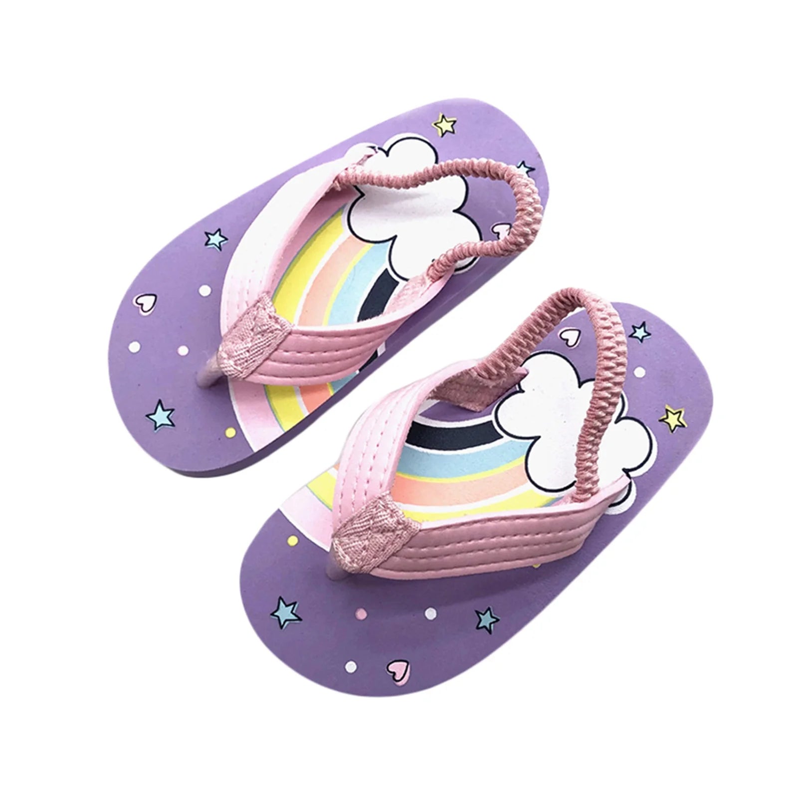 2022-01-17 Lioraitiin  Toddler Flip Flops Shoes Little Kid Sandals with Back Strap Boys Girls Water Shoes for Beach and Pool