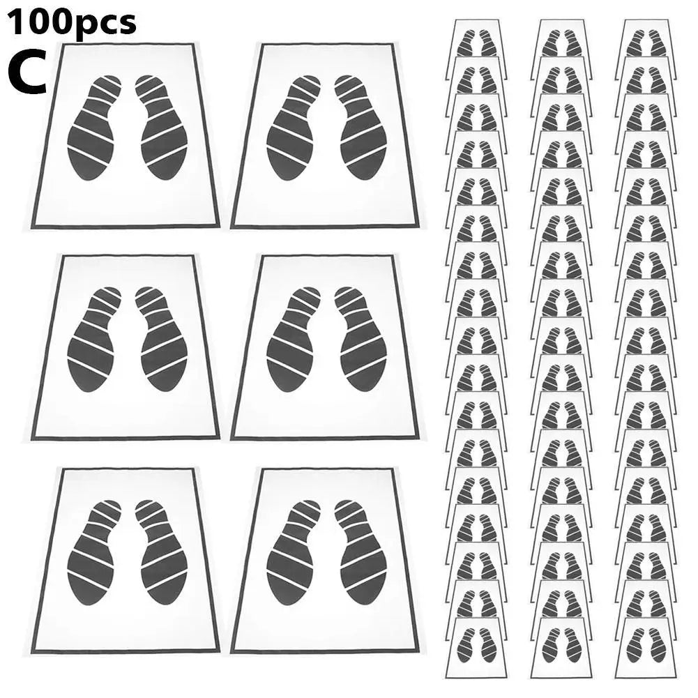 High Quality Disposable Car Floor Mats 100 50 25Pcs Waterproof Anti Slip Paper Vehicle Protection Interior Car Accessories