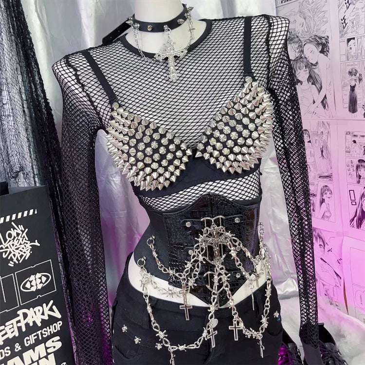 New Underwear Bras Newest Sexy Lingerie Women'S Rhinestone Cover Bra Top Silver Plunge Wire Free Bralete Fashion Sequined