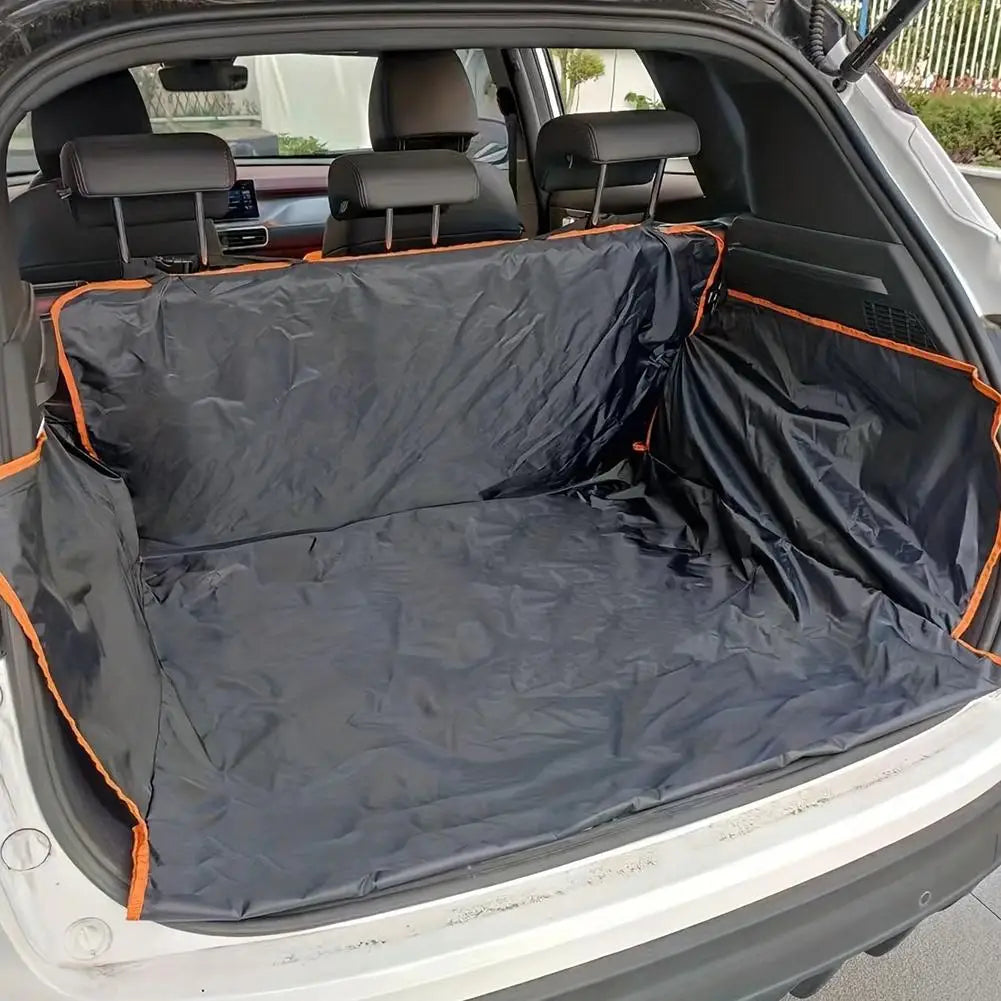 Car Trunk Anti-Dirt Pet Mat Waterproof Oxford Cloth Dog Car Seat Cover Pet Travel Dog Carrier Car Trunk SUV Cargo Liner Mattress