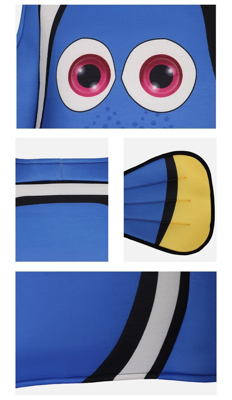 Find Nemo Clownfish Cospaly Costume Adult Anime Nemo And Dory Clown Fish Cosplay Halloween Christmas Party Funny Sponge Costume