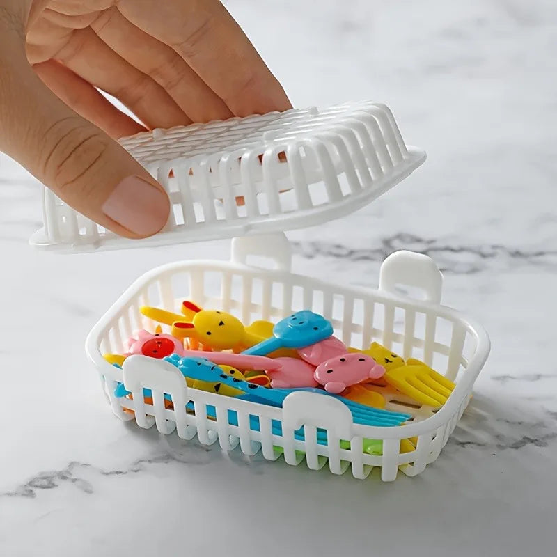 2pcs Kitchen Accessories for Organizing Small Items Specifically Designed for Dishwasher Cleaning and Draining