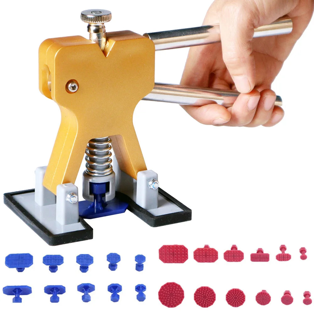 54/30/25/21PCS Auto Dent Puller Kit Tool Set with Pads for Multiple Car Body Painting Puller Dent Remover Repair Tools