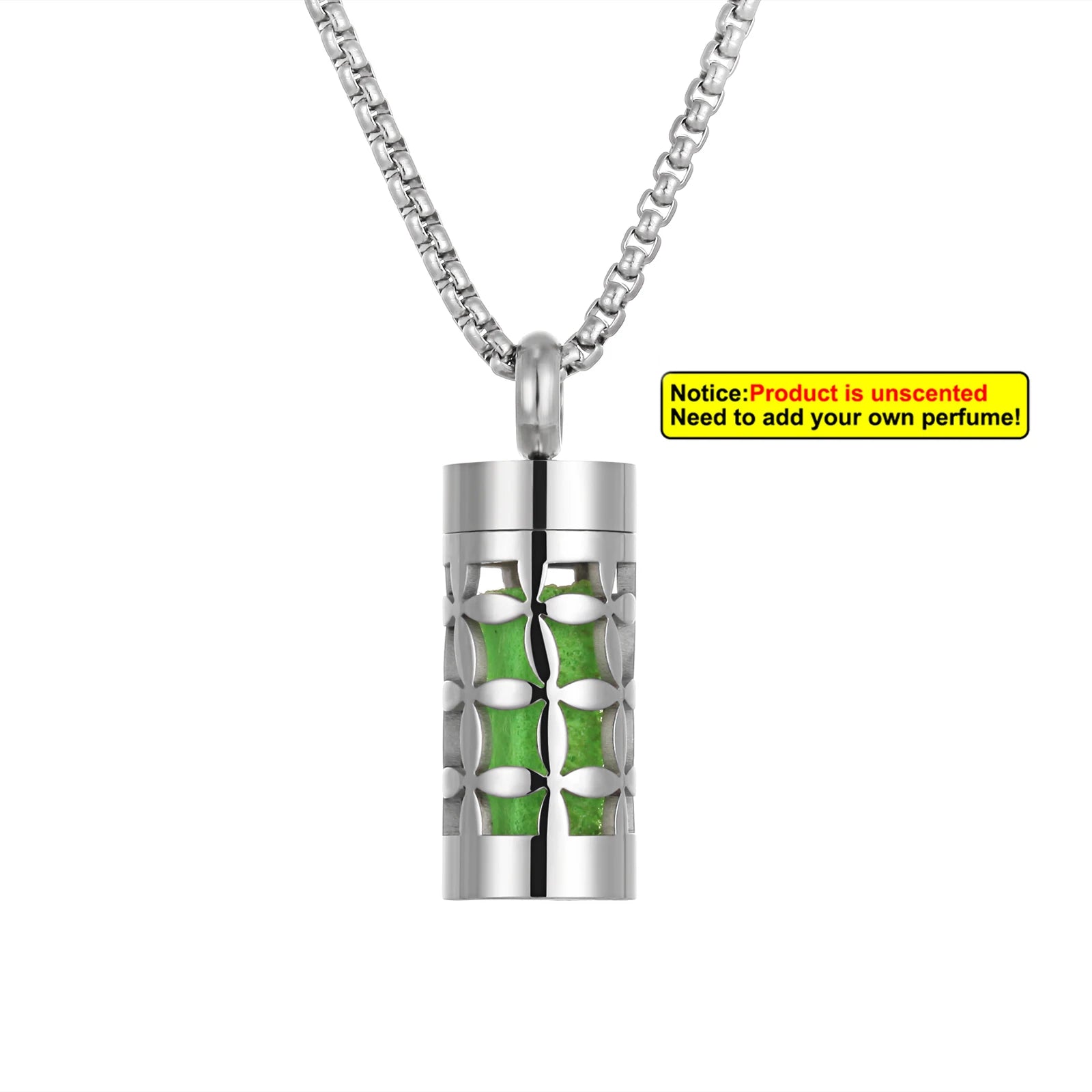New Stainless Steel Aromatherapy Hollow Out Pendant Angel Wings Pattern Perfume Lockets Essential Oil Diffuser Necklace Jewelry