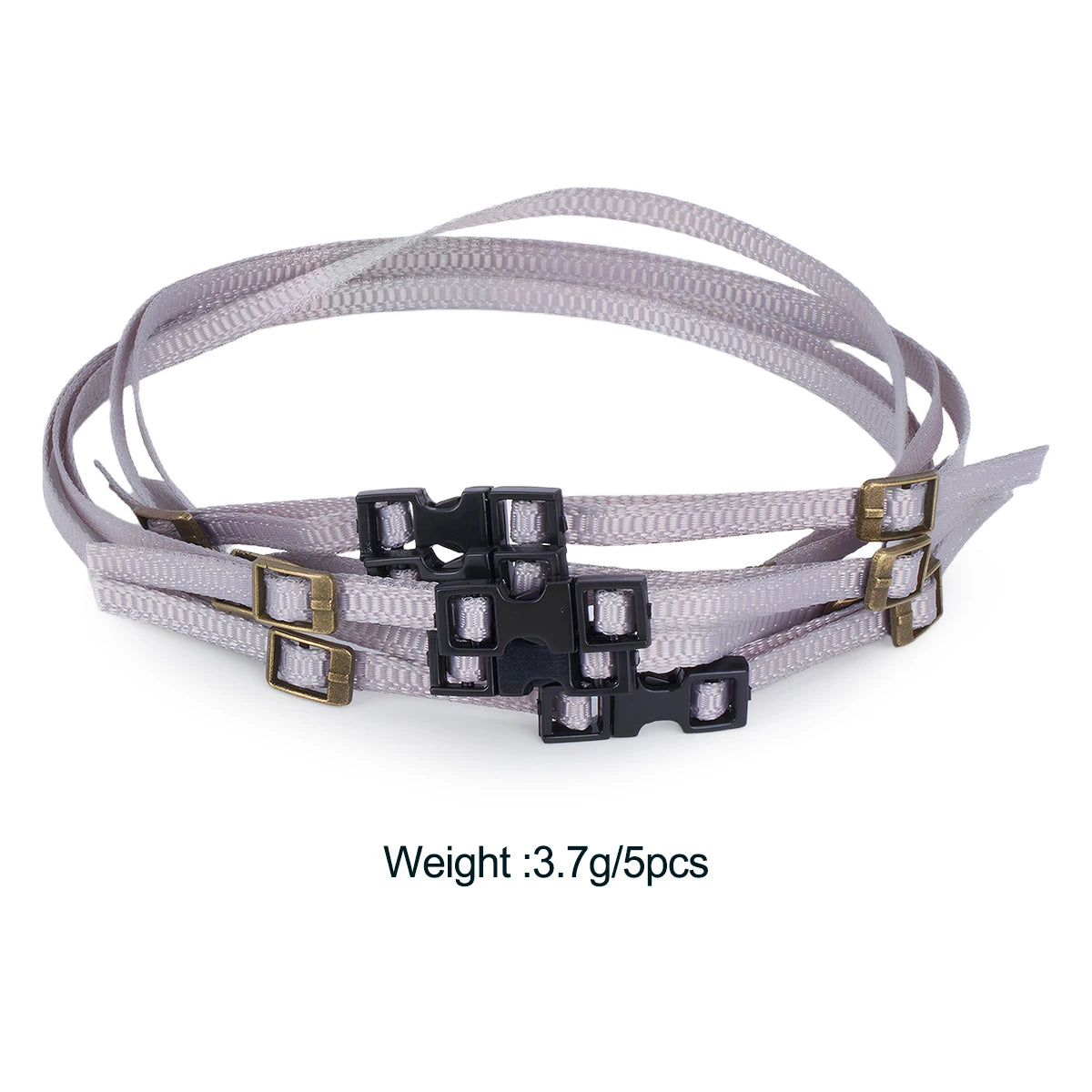 5Pcs Luggage Rope Roof Rack Tie Down Straps for 1/8 1/10 1/18 1/24 RC Crawler SCX10 TRX4 TRX6 YK4102 RGT SCX24 TRX4M Decorate